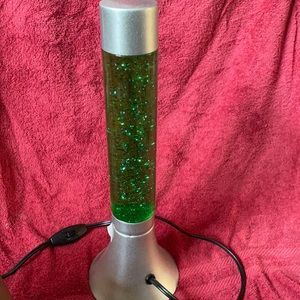 Glass lava lamp